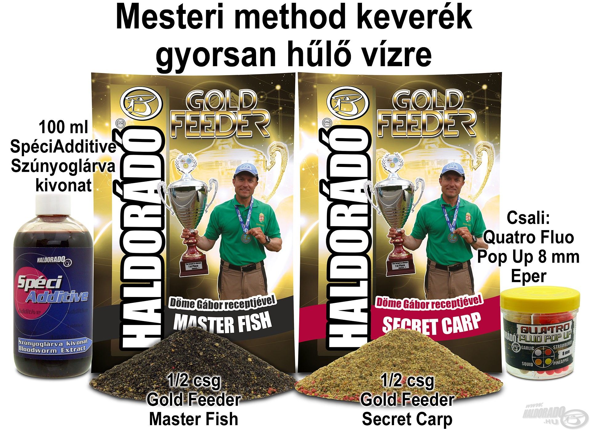 Mesteri method keverék gyorsan hűlő vízre