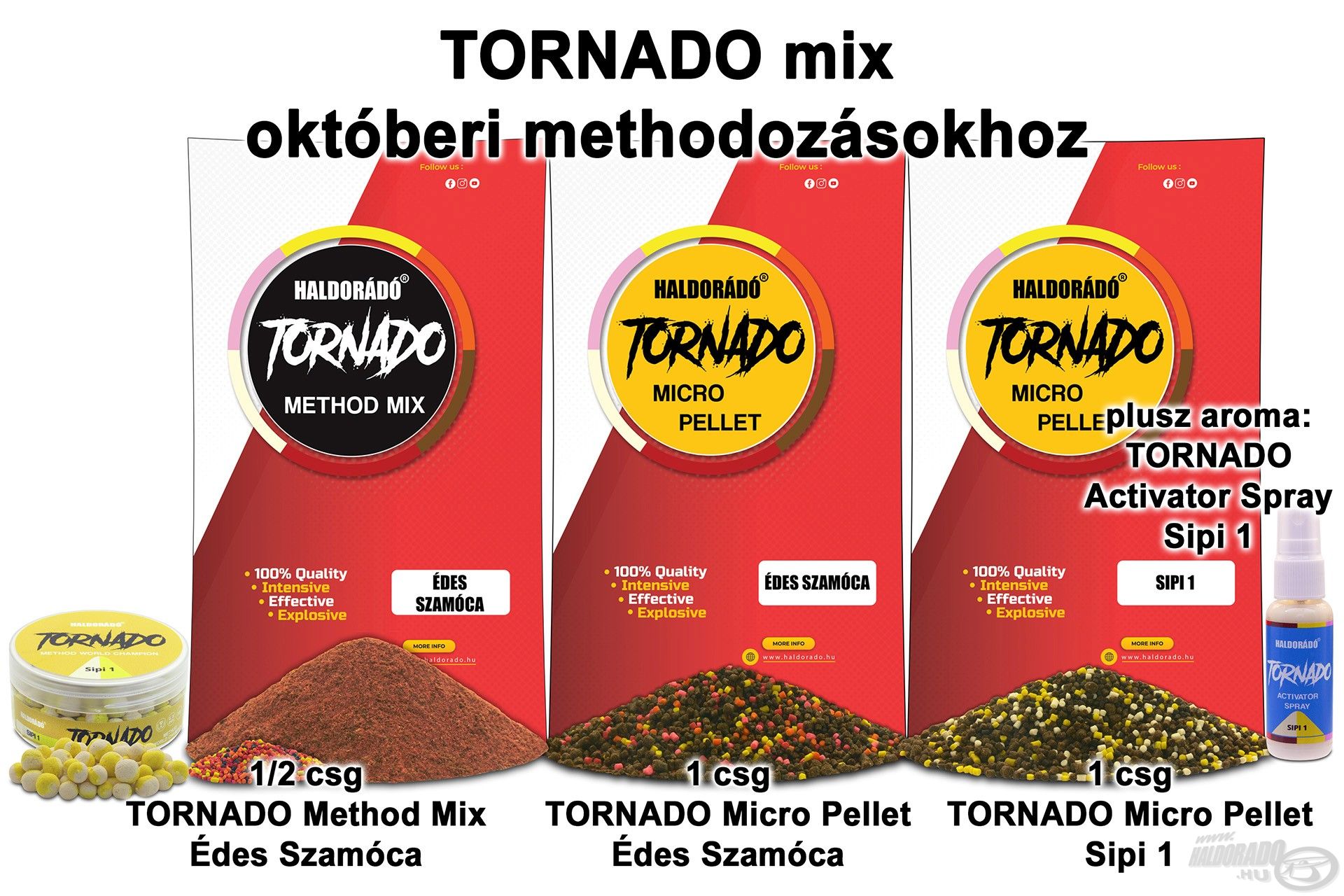 TORNADO mix októberi methodozásokhoz