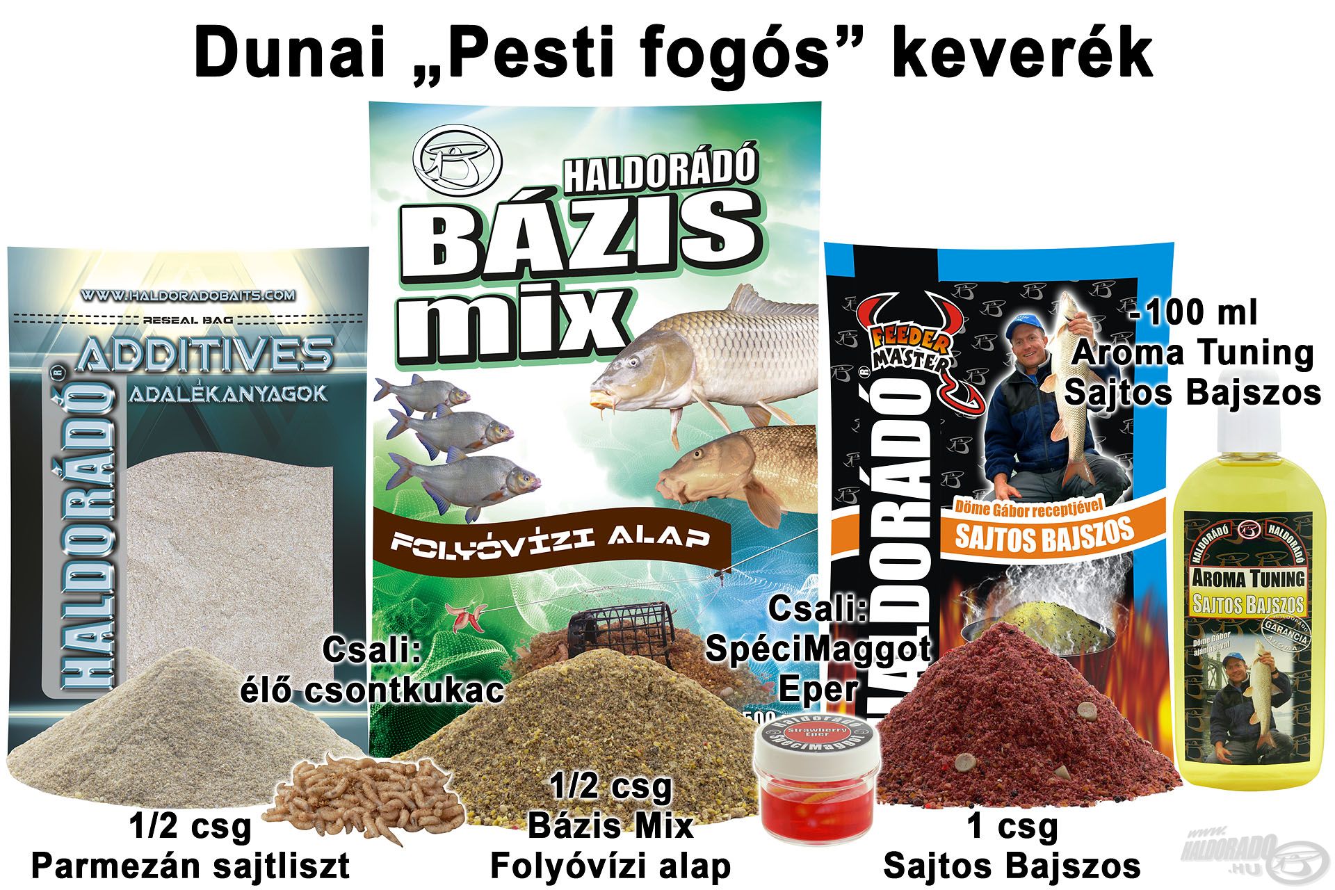 Dunai „Pesti fogós” keverék