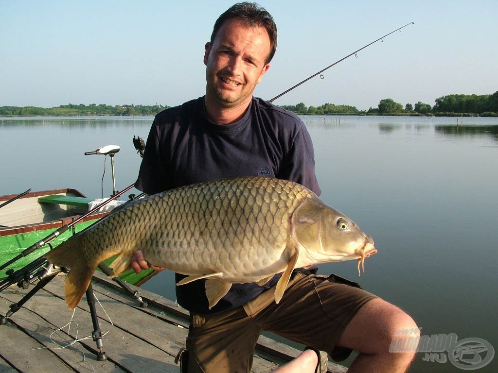 12,85 kg. Imádok horgászni!