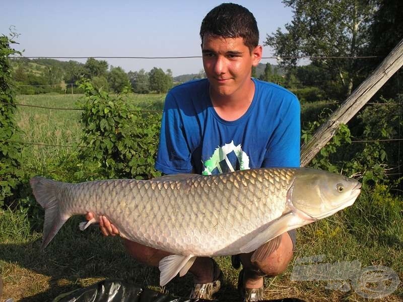 Az amurrekordját is a tavalyi évben döntötte meg, e hal súlya 11,6 kg volt