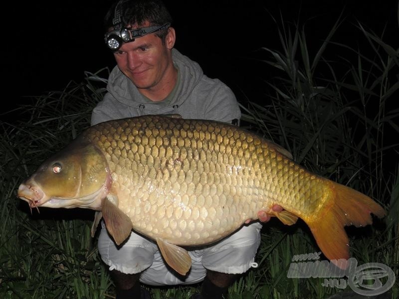 E 13,90 kg-os „csüngő hasú” tövessel a folytatás is nagyszerűen sikeredett