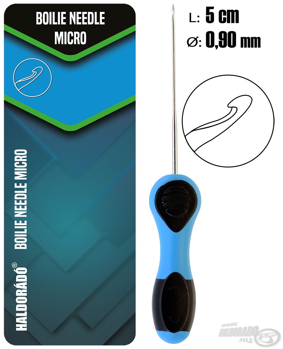 Boilie Needle Micro – Szuper vékony és hegyes lándzsás fűzőtű