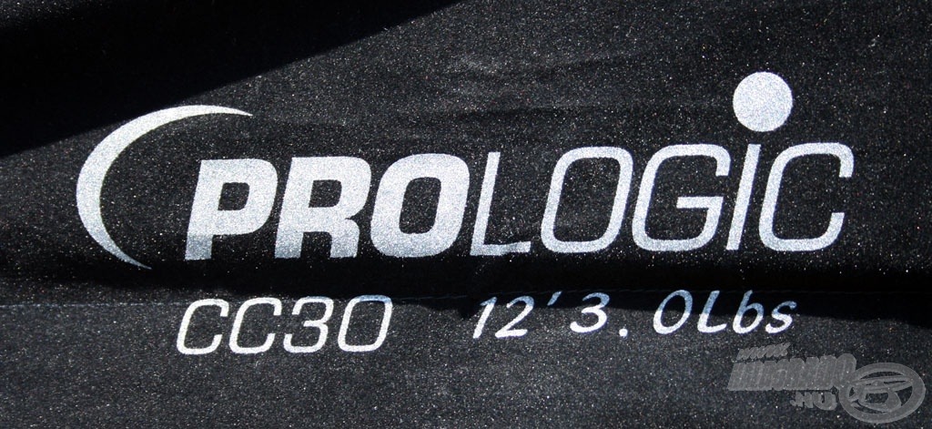 Az első bot, ami bemutatásra kerül, a Prologic CC30 Carp 12’ 3 lbs