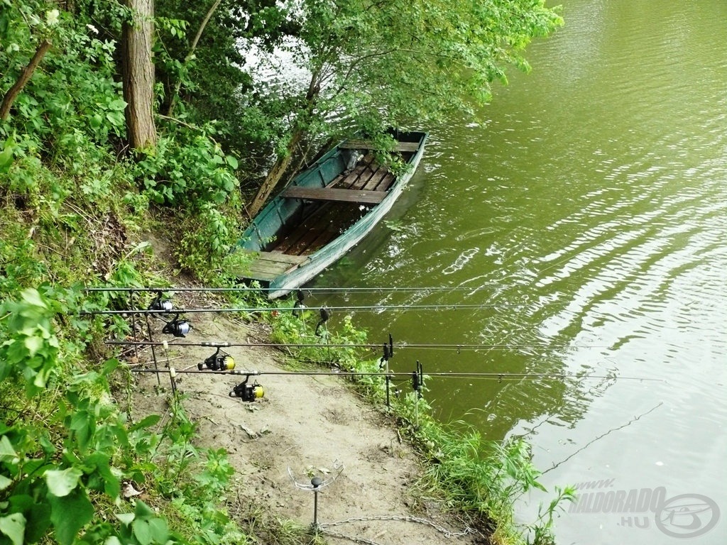 Alig vártam, hogy a felszereléseink a helyükre kerülhessenek