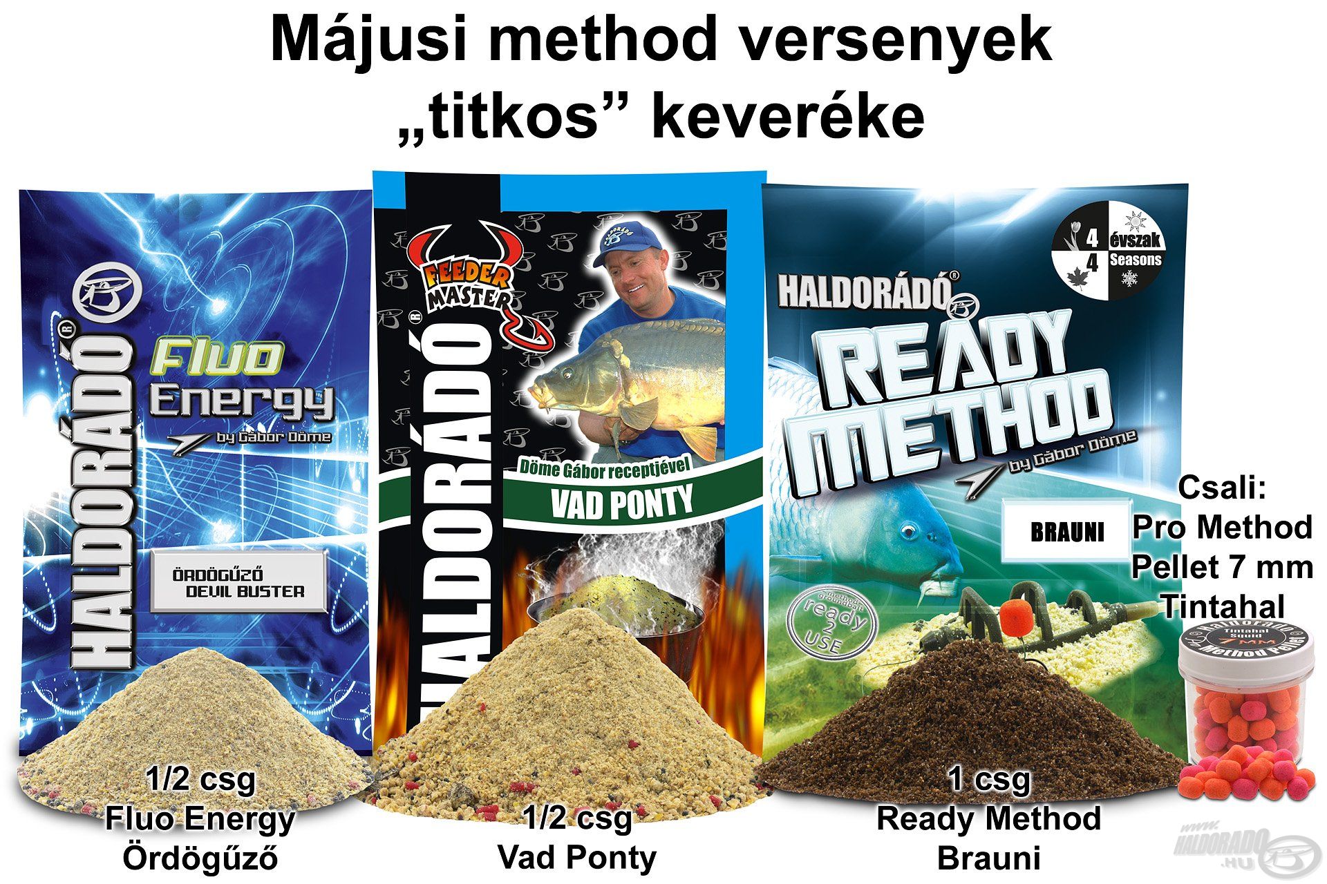 Májusi method versenyek „titkos” keveréke