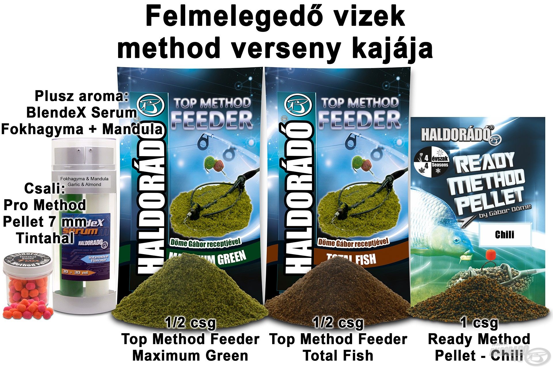 Felmelegedő vizek method verseny kajája