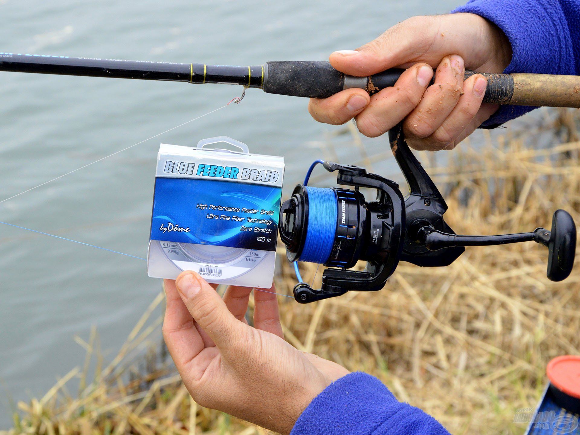 A By Döme TF Fine Carp 5000-es orsó és a Blue Feeder Braid tökéletes párost alkotnak, ha finomszerelékes keszeghorgászatról van szó