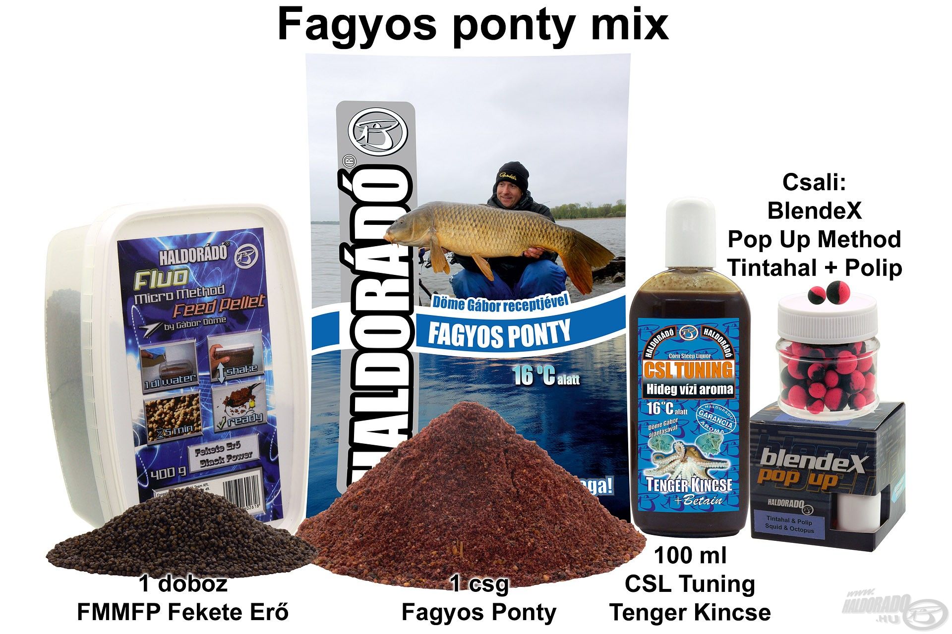 Fagyos ponty mix