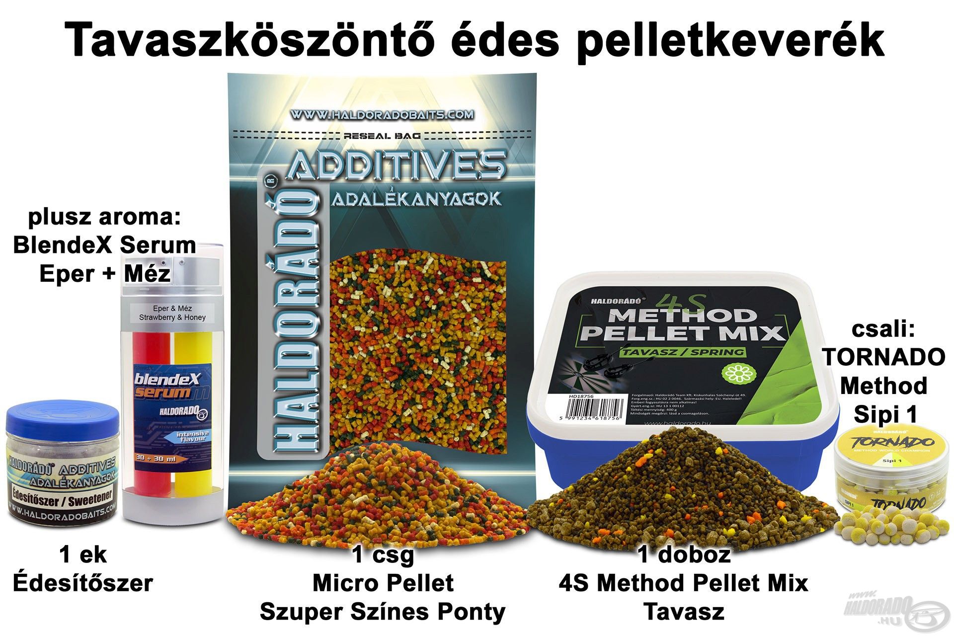 Tavaszköszöntő édes pelletkeverék