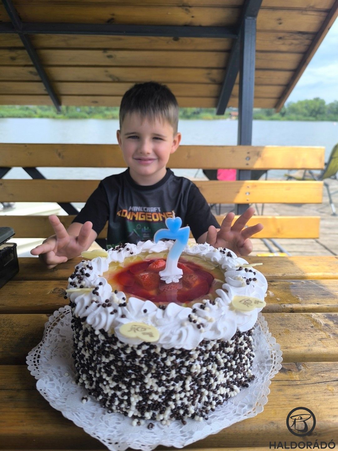 7 éves kisfiam, aki ezen a napon ünnepelte a születésnapját. Külön köszönet a segítségért Huba Dávidnak!