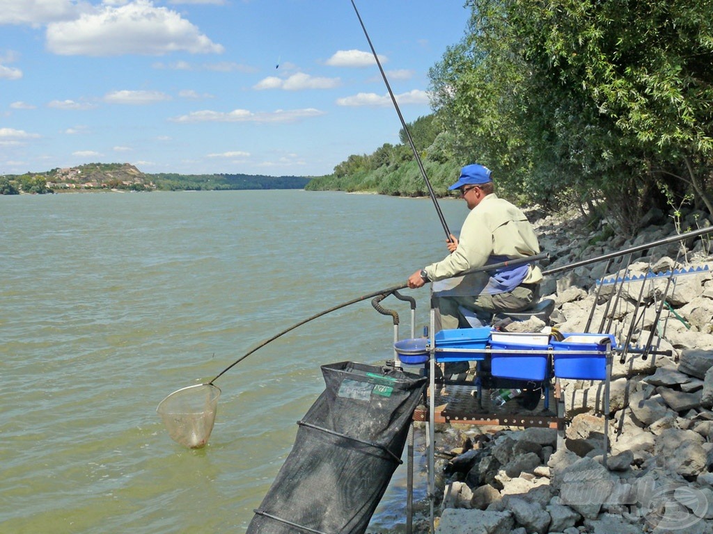 A mezőny legtöbb halát a második fordulóban Döme Gábor fogta