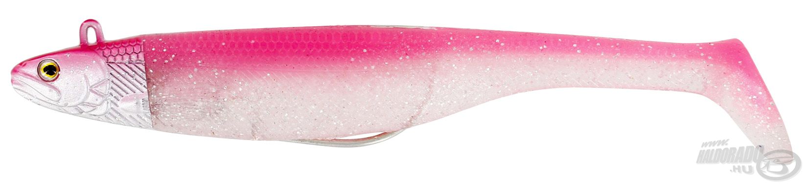 Westin Magic Minnow Jig 12 g 10 cm - Glowing Lipstick