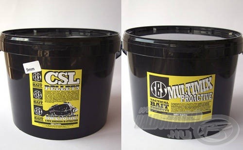 A CSL és Multimix pelletek szintén kaphatóak 5 kg-os kiszerelésben