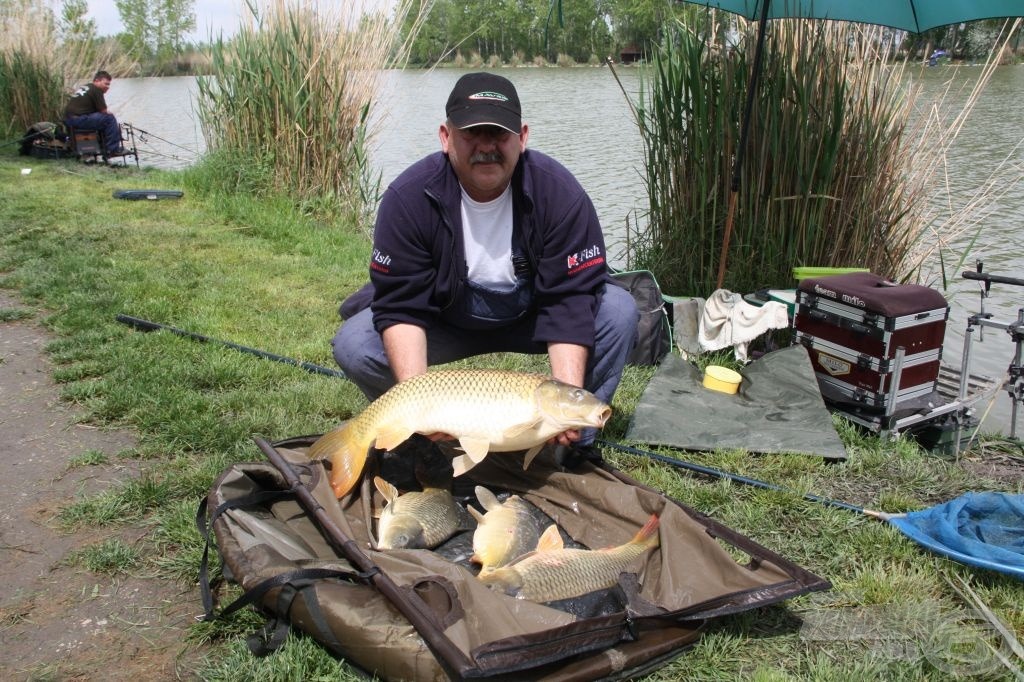 Berta Róbert, Feeder Team Horgos 14 kg feletti fogása