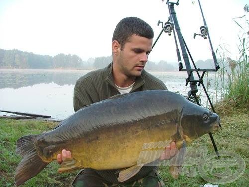 A Gigant Baits Team 16,1 kg-os pontya csak 10 dekával maradt le a legnagyobb kifogott ponty különdíjától