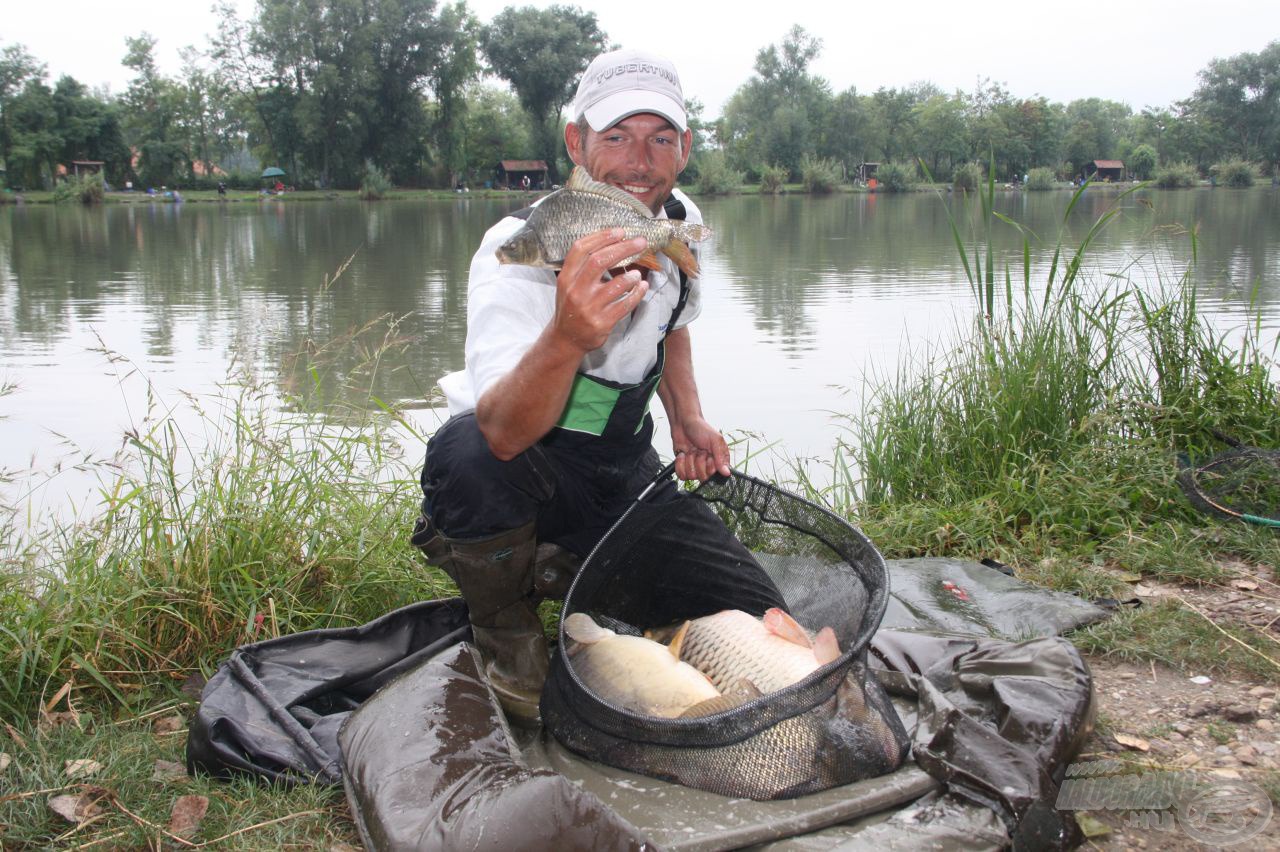 Zsittnyán Tamás 20 kg feletti fogásával