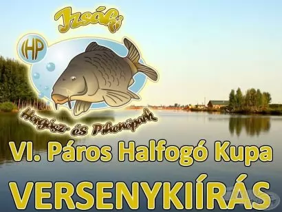 VI. Izsáki Horgász- és Pihenőpark Páros Halfogó Kupa - versenykiírás