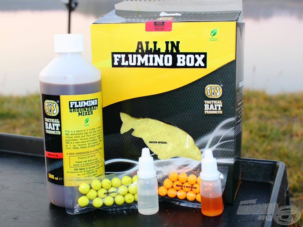 Az All in Flumino Boxban található 500 ml-es folyadék ízesítése határozza meg, hogy mikor melyik terméket használjuk. A boxok két hideg és két meleg vízre való ízben kerülnek majd boltok polcaira