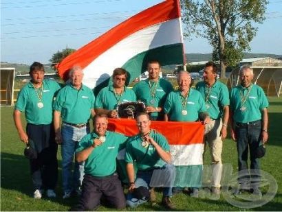 Világsiker Szlovákiában! - Halfogó Világbajnokság,  Madunice, 2003.