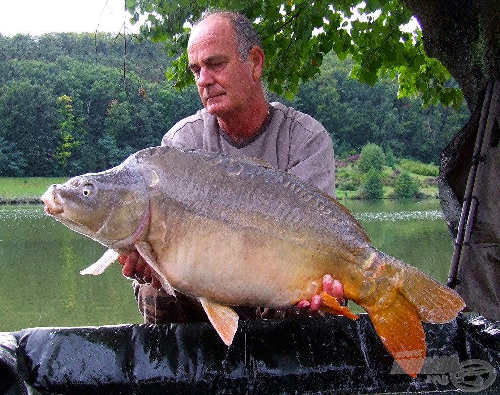 A szebb halak is tudatták ittlétüket (11,30 kg)