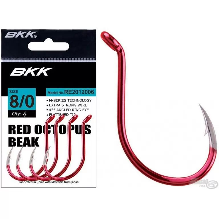 BKK Red Octopus Beak 6/0 / 1