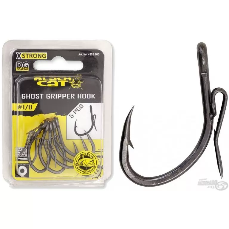 BLACK CAT Ghost Gripper Hook 1/0 / 1