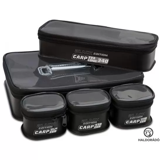 BLACK EDITION FLAT CARP EVA tároló készlet 5 darabos