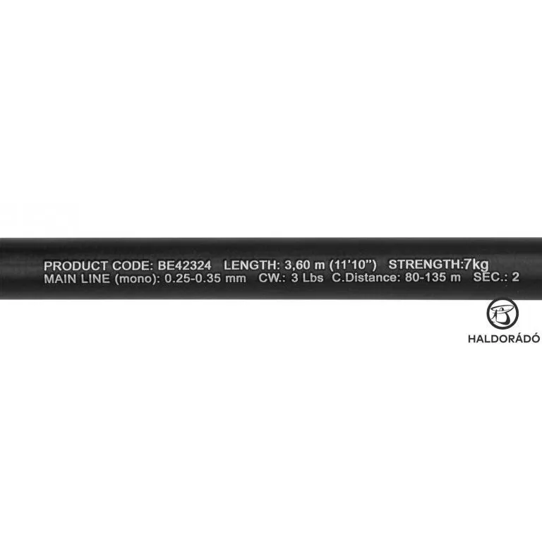 BLACK EDITION NEW GENERATION CARP 360 3 Lbs univerzális nagypontyos horgászbot / 8