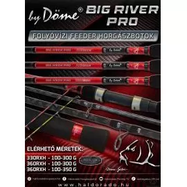 By Döme BIG RIVER PRO 360RXH parti folyóvízi feeder horgászbot termék kép