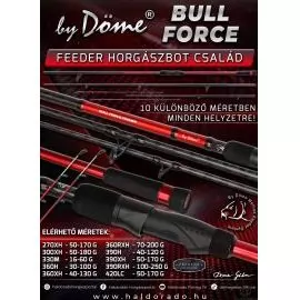By Döme BULL FORCE Feeder 300XH kis tavak spéci horgászbotja termék kép