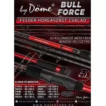 By Döme BULL FORCE Feeder 330MH finom feeder horgászbot közepes távra termék kép