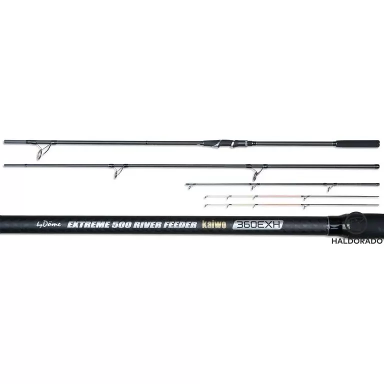 By Döme EXTREME 500 River Kaiwo Feeder 360EXH - brutál erős és rugalmas TOP folyóvízi feederbot / 3