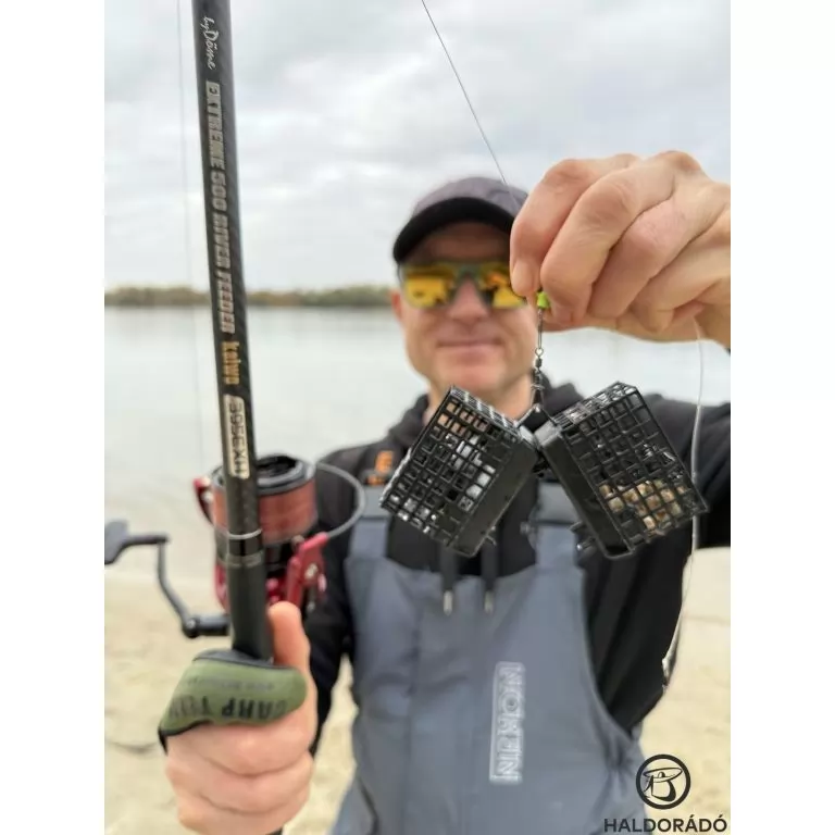 By Döme EXTREME 500 River Kaiwo Feeder 360EXH - brutál erős és rugalmas TOP folyóvízi feederbot / 22