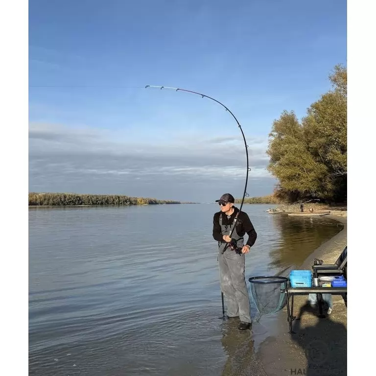 By Döme EXTREME 500 River Kaiwo Feeder 360EXH - brutál erős és rugalmas TOP folyóvízi feederbot / 27