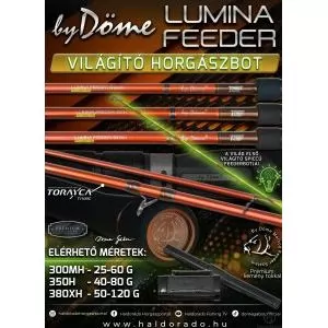 By Döme LUMINA FEEDER 350H világító horgászbot termék kép