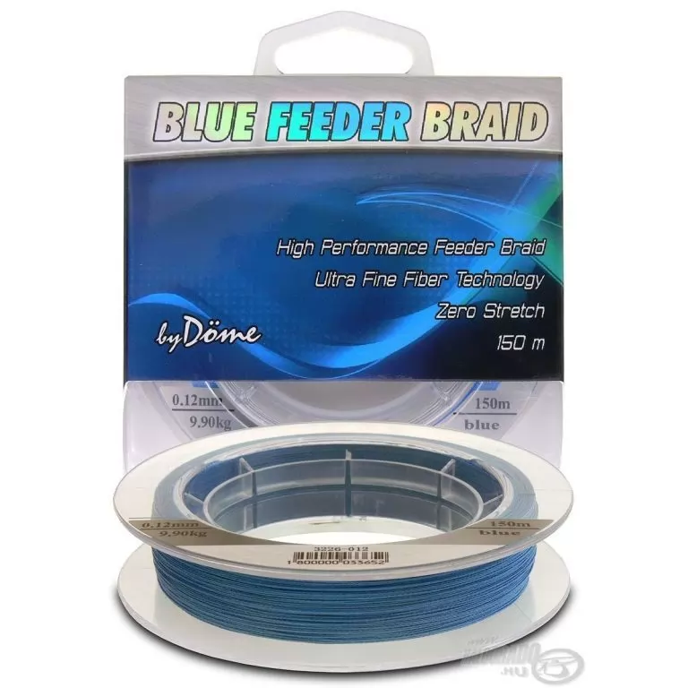 By Döme TEAM FEEDER Blue Feeder Braid 150 m 0,10 mm / 1