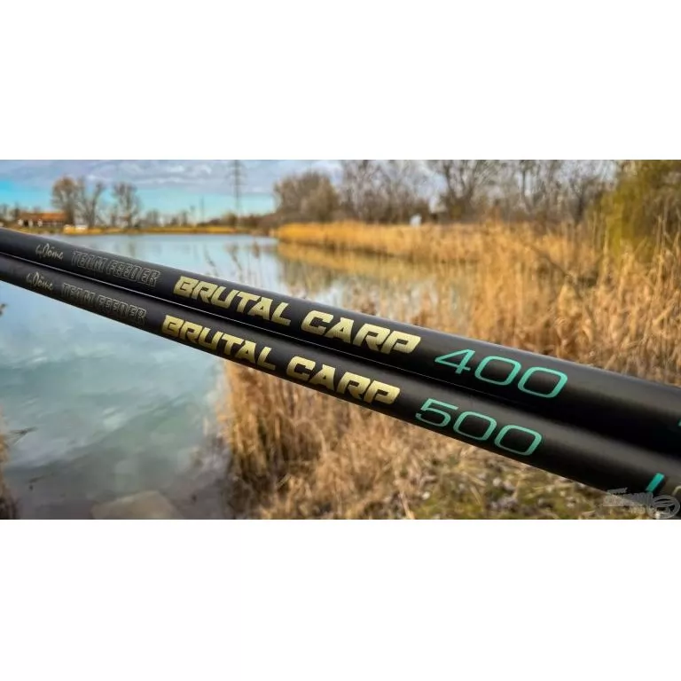 By Döme TEAM FEEDER Brutal Carp rakós merítőnyél 4 m / 5