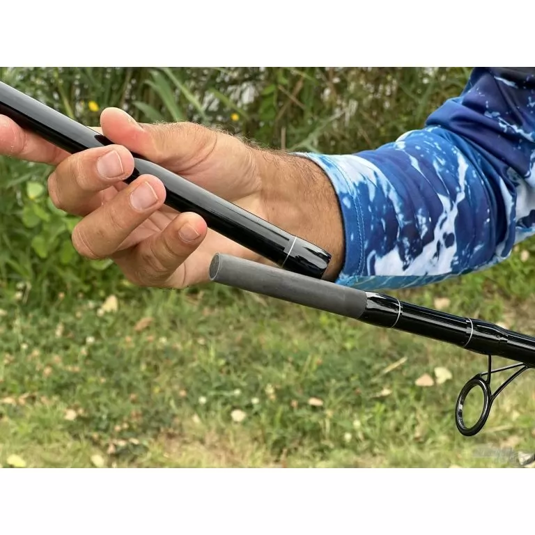 By Döme TEAM FEEDER Carp Fighter Feeder 390XH horgászbot + Dobókesztyű ujj / 14