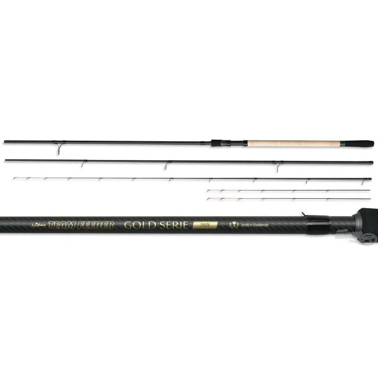 By Döme TEAM FEEDER Gold Serie 360L horgászbot + Dobókesztyű ujj / 2