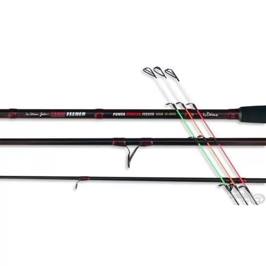 By Döme TEAM FEEDER Power Fighter Feeder 330M horgászbot + Dobókesztyű ujj