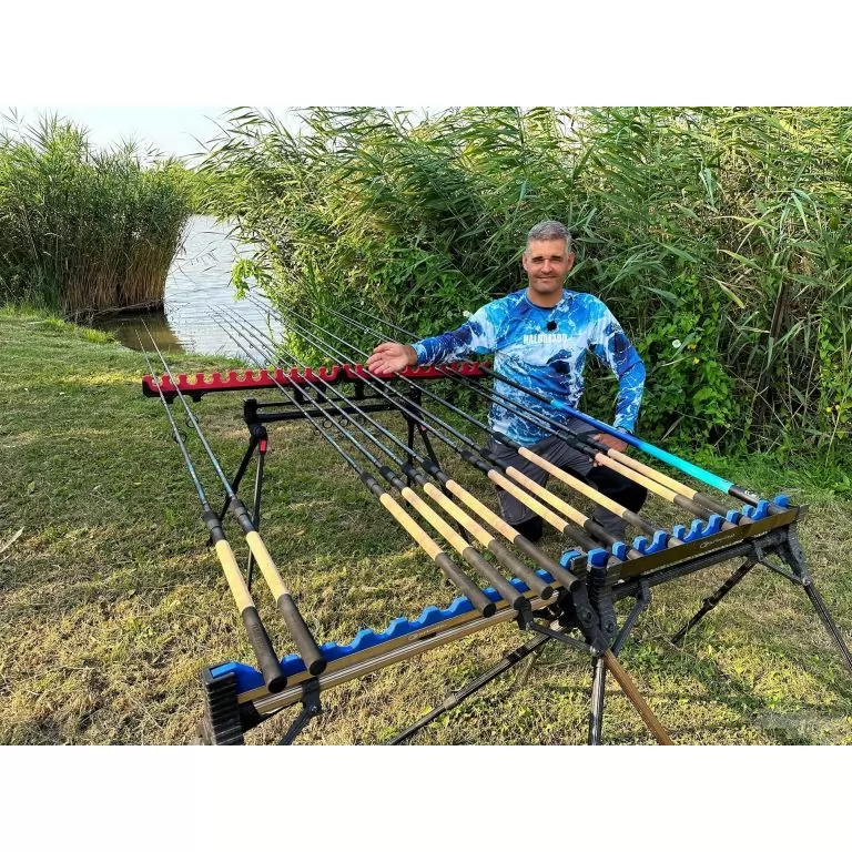 By Döme TEAM FEEDER Tornado Power Carp 330M horgászbot + Dobókesztyű ujj / 10