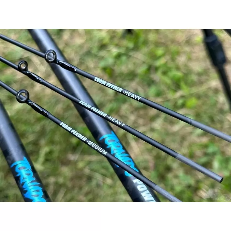 By Döme TEAM FEEDER Tornado Power Carp 330M horgászbot + Dobókesztyű ujj / 15