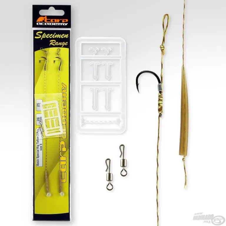 CARP ACADEMY Basic Special Rig Teflon - 4 / 25 Lbs / 1