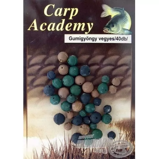 CARP ACADEMY Gumigyöngy készlet vegyes