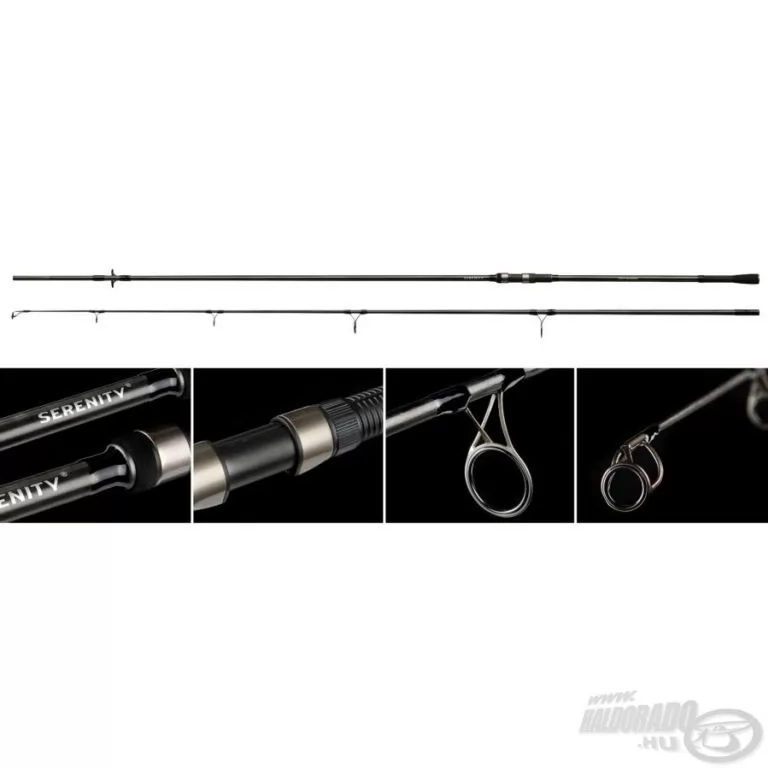 CARP ACADEMY Serenity 360 3,5 Lbs 2 részes horgászbot + Dobókesztyű ujj / 1