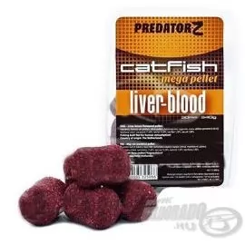 CARP ZOOM Predator-Z Catfish Mega Pellet - Liver-Blood