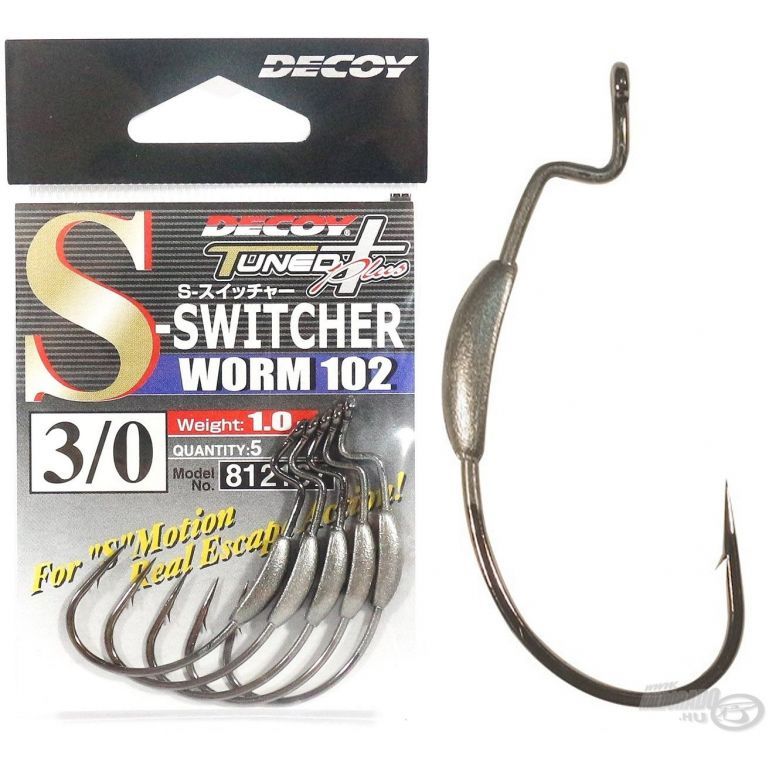 DECOY Worm 102 S-Switcher 2/0 - 0,5 g