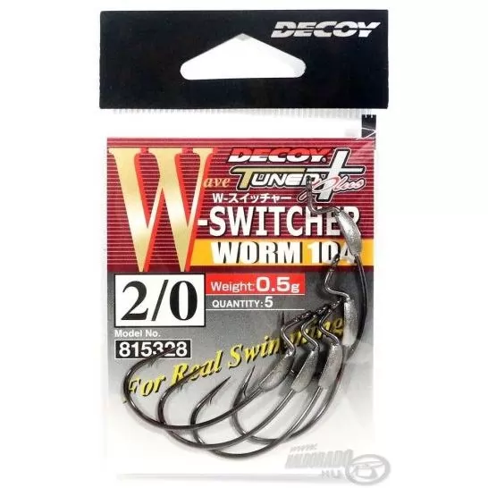 DECOY Worm 104 W Switcher 2/0 - 0,5 g
