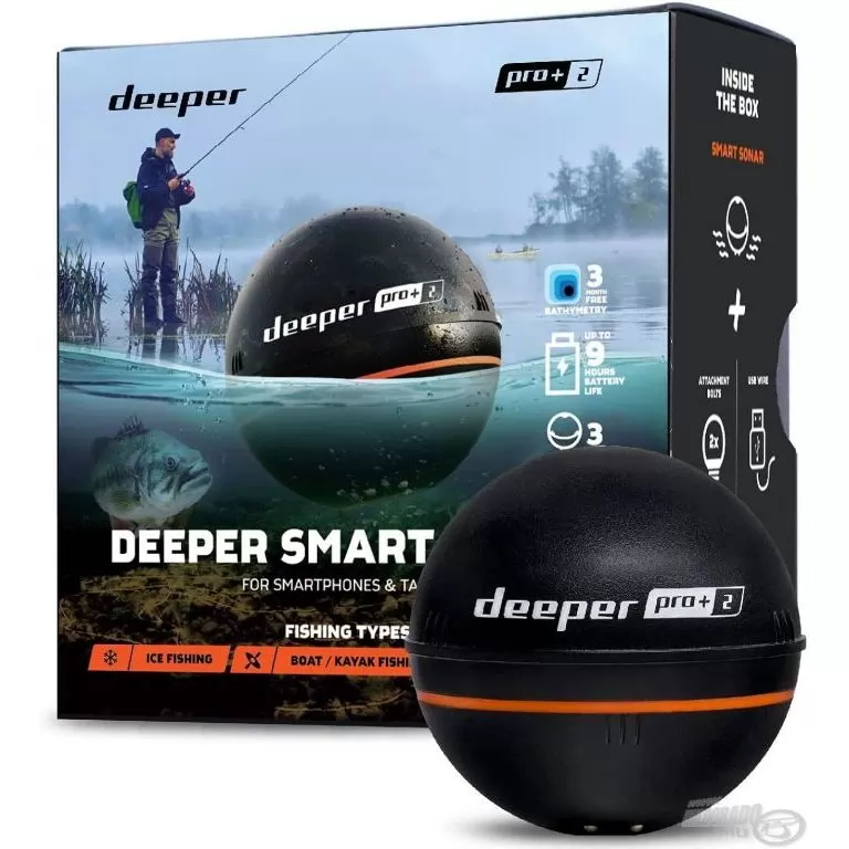 DEEPER Pro+ 2 Wifi+GPS halradar / 1